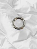 Small Carabiner Ring 20 mm - Silver