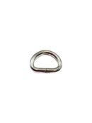 Small silver half-ring