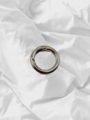 Mini Ring Carabiner 15 mm - Silver