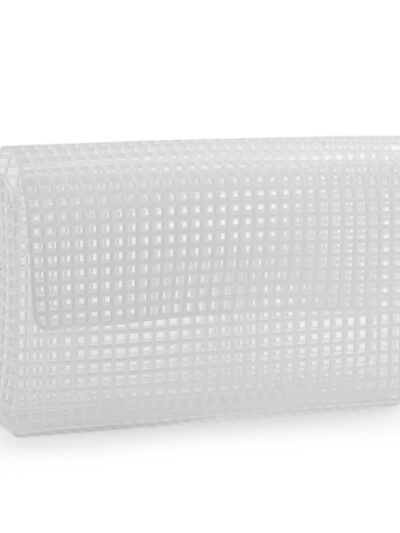 Plastic Canvas - Small Clutch 19x11cm - White