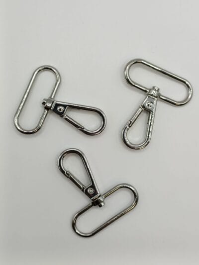 Belt Carabiner 38 mm - Silver