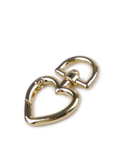 Heart-shaped Carabiner - Gold