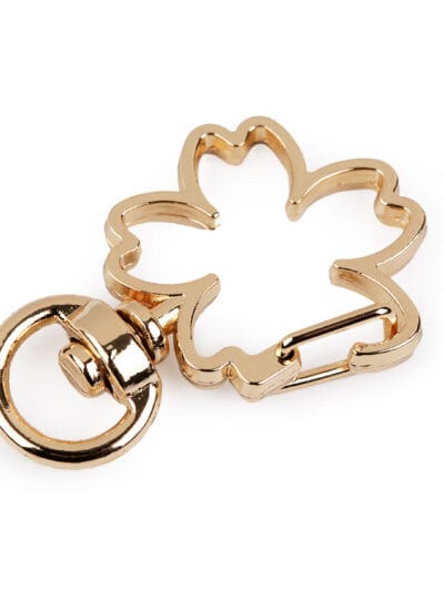 Gold Clover Carabiner