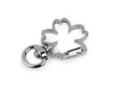 Silver Clover Carabiner