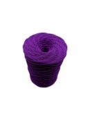 Sznurek poliestrowy płaski 3 mm - ultrafiolet