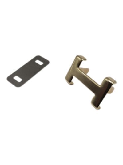 Golden 'H' Plate - Whiskers