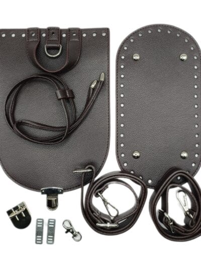 Eco Leather Backpack Kit - Dark Brown