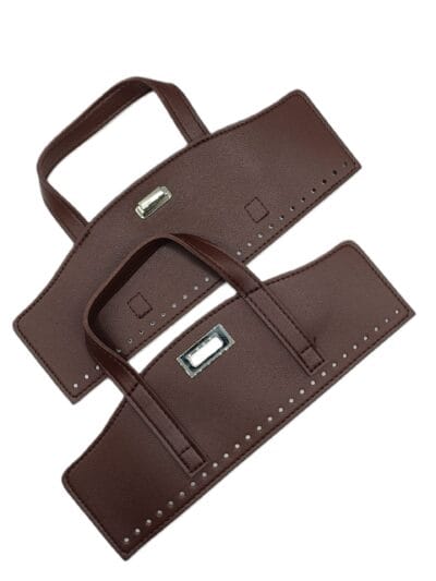 Eco-leather shopper bag kit - brown