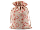 Snowflake Gift Pouch 20x30 cm - Beige