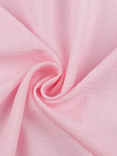 Crepe fabric, muslin imitation - light pink