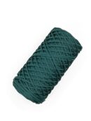 Round polyester cord 1 mm - dark bottle green