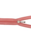 Zamek błyskawiczny spiralny rozdzielczy 35 cm - różowy / koralowy