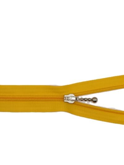 35 cm separating spiral zipper - mango