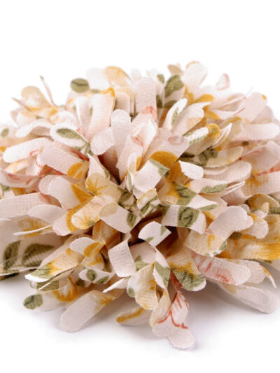 Chiffon Flower for Sewing/Gluing Ø10 cm - Pastel Green