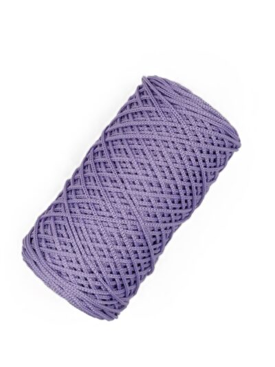 Round polyester cord 1 mm - lavender