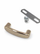 20mm Twisted Loop - Cast - Gold