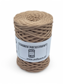 Sznurek poliestrowy płaski 3 mm - ciastko