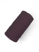Round polyester cord 1 mm - plum