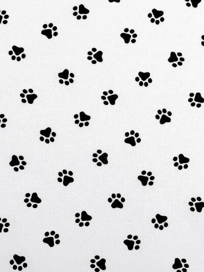 Bag lining "Diagonal Herringbone" - Paws