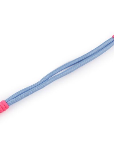 Strap, bag handle, wrist handle - 33 cm - blue + fuchsia
