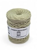 Sznurek poliestrowy płaski 5 mm - len