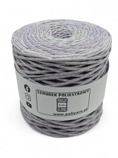 Flat polyester cord 3 mm / 300m - INSPIRED BY Kasia Dulewska Handmade - SPRING melange 3 mm