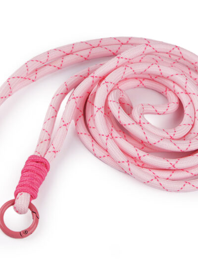 Strap, handle for bag, case, phone, ID 128 cm - candy pink + fuchsia