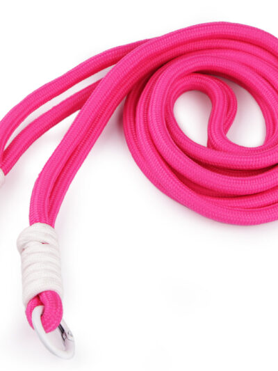 Strap, Handle for Bag, Case, Phone, ID - 128 cm - Fuchsia + Cream