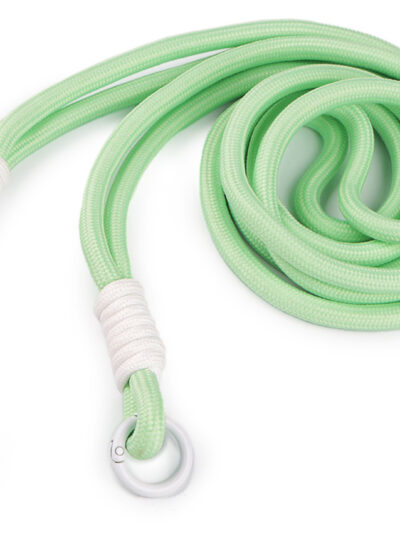 Strap, handle for bag, case, phone, ID 128 cm - mint + cream