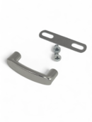 Szlufka 20 mm skręcana - odlew - srebrna