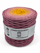 Flat polyester cord 5 mm / 200m - INSPIRED BY Kasia Dulewska Handmade - indian summer ombre