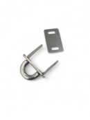 10mm Silver Half Ring for Straps