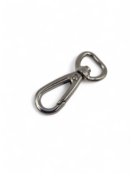 12mm Belt Snap Hook - Silver