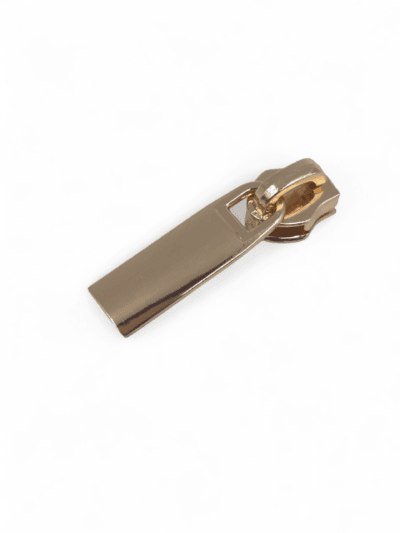 No. 5 Spiral Zipper Pull - Decorative - Smooth - Gold