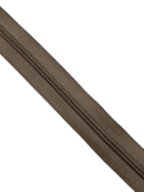 Spiral Zipper Tape - 10 cm - Mocha