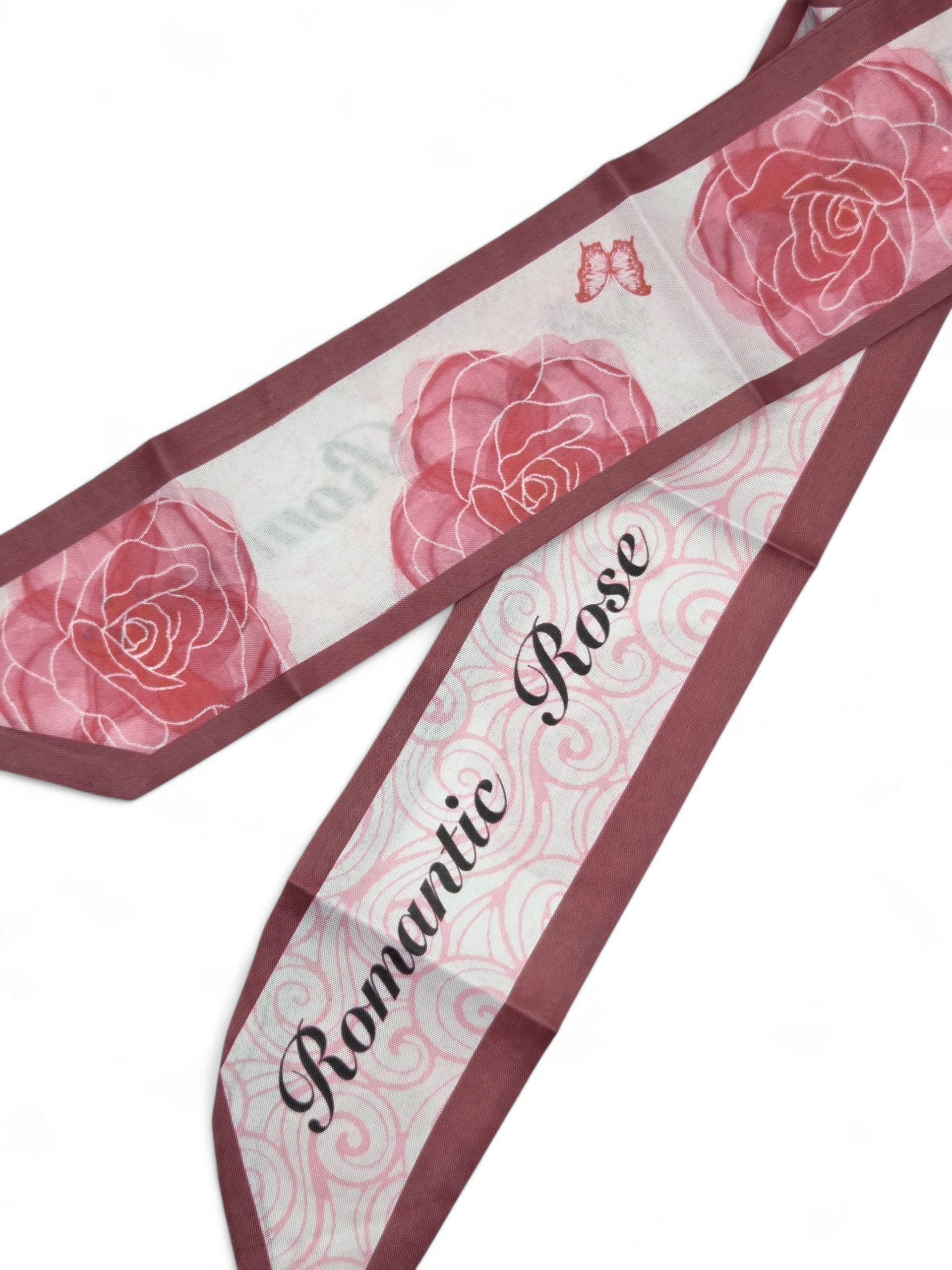 Handbag scarf - rose