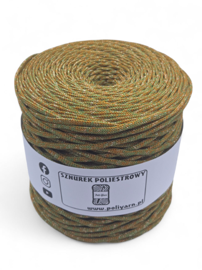 Flat polyester cord 5 mm / 200m - INSPIRED BY Kasia Dulewska Handmade - AUTUMN melange