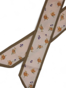 Handbag Scarf - Beige-Gold Floral