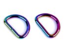 Large D-Ring 25mm - Rainbow