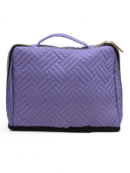 Quilted Crochet Hook Case, Organizer - Purple