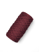 Sznurek poliestrowy okrągły 1 mm - bordowy