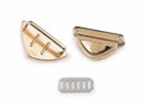 Handbag Frame Clasp "Small Triangle" 27x42 mm - Gold