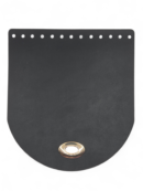 Klapa do torebki 18x20 cm Crazy Horse - z przekrętką