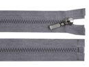 No. 5 Chunky Zipper, 50 cm, with decorative steel slider