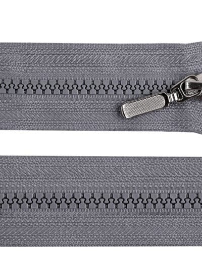 No. 5 Chunky Zipper, 50 cm, with decorative steel slider