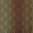 Waterproof fabric, lining material - 50x80 cm - peonies dusty pink (Kopia)