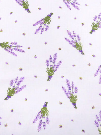 Fabric, lining material 50 x 80 cm - lavender