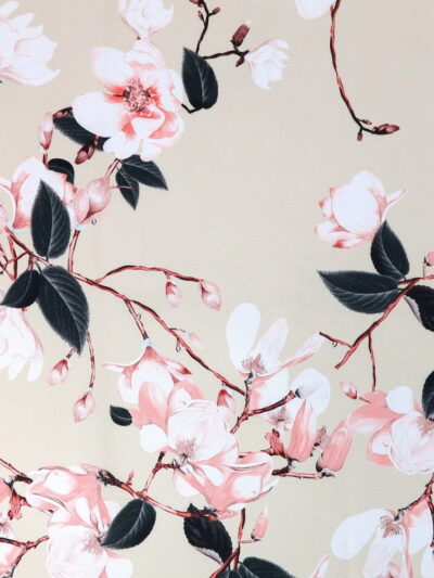 Waterproof fabric, lining material - 50x80 cm - peonies dusty pink (Kopia) (Kopia) (Kopia) (Kopia)