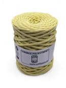 Flat polyester cord 5 mm - lemon (Kopia)