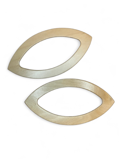 Dark Brown Wooden Bag Handles, 14 cm Rings - 2 pcs (Kopia) (Kopia) (Kopia)